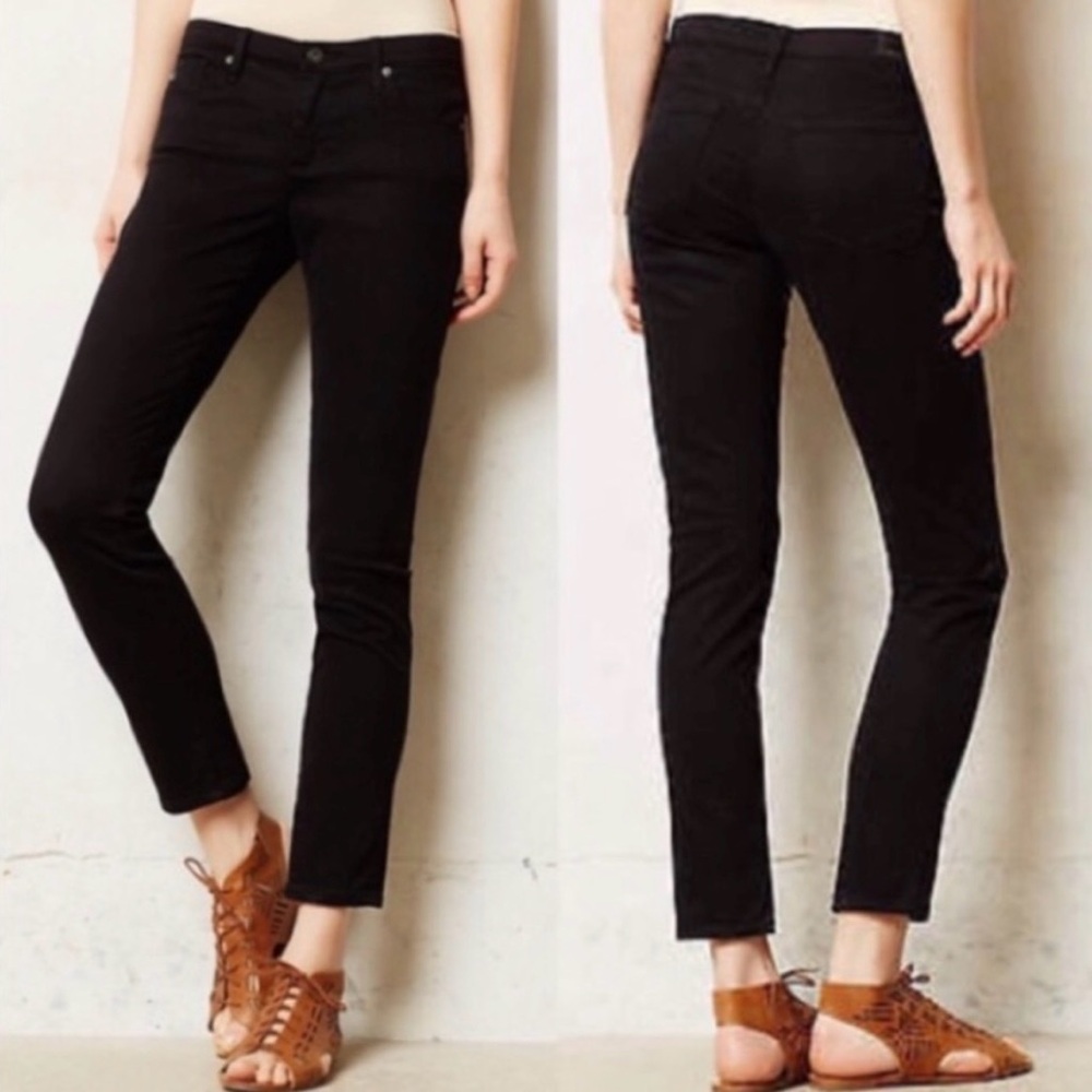 AG the Stevie Ankle Jeans size 27R black